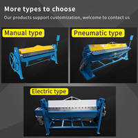 WSD-1.5 * 1300 Machine pliante électrique Machine à cintrer les tôles galvanisées Machine à plier les tôles Cintreuse de tôles