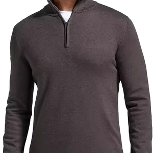 Người đàn ông của thời trang giản dị quý kéo áo sơ mi với rắn màu sang trọng cơ sở chống nhăn và chống co mùa đông ODM cung cấp - Product Image 3