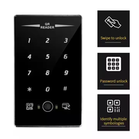IP68 étanche clavier extérieur mot de passe Wiegand 26 34 RS232 TTL NFC porte contrôle d'accès QR Code Scanner QR Code lecteur