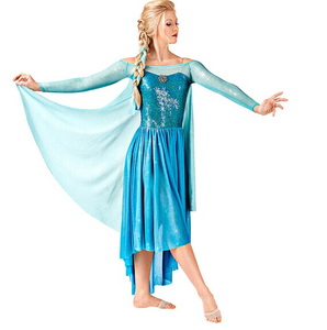 On Sale Elsa Coronation Dress Long Sleeve, Over-the-Knee Design |  Alibaba.com