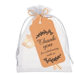 Abridores de Botellas con Diseño de Máscara, Recuerdos para Fiestas de Disfraces, Regalos Ideales para Invitados con Etiquetas de Agradecimiento y Bolsas de Regalo - Product Image 3
