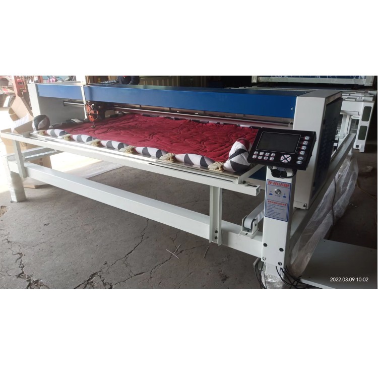 Автоматическая длинная одноигольная стегальная машина, корейское покрывало, швейный матрас, стеганая машина, стеганая цена