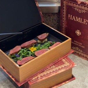 Libro Decorativo de Madera Estilo Vintage 2025, Cajas de Libros Falsos, Decoración con Libros de Imitación para Restaurantes - Product Image 3