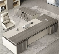 Offre Spéciale de bureau exécutif moderne ensemble de bureaux en forme de L gestionnaire Table en bois MFC postes de travail modulaires pour le bureau à domicile