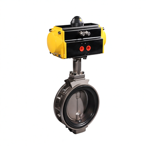 Válvula de Mariposa KITZ para Agua, DN80 3 Pulgadas, JIS10K, Asiento de Goma EPDM, Actuador Neumático de Doble Acción de Aleación de Aluminio, Pedido Urgente COVNA - Product Image 4