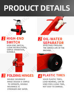 25 ton hava hidrolik krikolar kamyonlar için bir hava pompası <span class=keywords><strong>jack</strong></span> 30 ton yüksek hava krikosu - Product Image 6