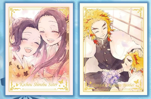 Boîte mystère d'art japonais d'anime, cartes à collectionner d'anime texturées <span class=keywords><strong>et</strong></span> floquées, affiche en relief, aimant, marchandises d'anime en gros - Product Image 3