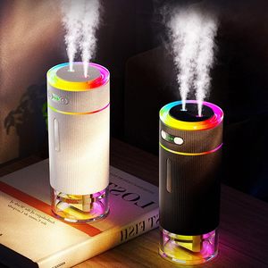 Car Humidifier Portable USB Rechargeable Dual Mist Humidifier with Long <b>Battery</b> Life - Product Image 1