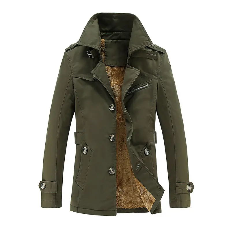 Мужские куртки и пальто YiXin 2022 однотонные модные плотные теплые пальто мужские зимние пальто