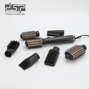 เครื่องจัดแต่งทรงผมแบบหมุนได้ DSP 8 in 1 กำลังไฟ 1000 วัตต์ 27000 รอบต่อนาที หมุนอัตโนมัติ สำหรับม้วน ดัด ยืด และเป่าผมแห้ง พร้อมชุดหวี - Product Image 5