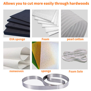 Промышленные профессиональные ленточные ножи с двойным лезвием 1370*75*0.7 для точной резки и разделения, настраиваемые под заказ (OEM) для ЭВА и ПВХ - Product Image 3