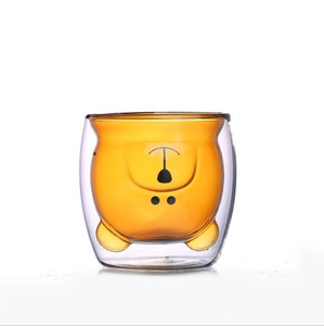 <span class=keywords><strong>Verre</strong></span> à double paroi en forme d'animaux pour café, lait, jus de café, pour usage domestique, vente en gros, ml - Product Image 3