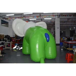 Elefante Inflable Gigante KeepFuns, Decoración Inflable de Elefante de Dibujos Animados Personalizada para Promoción de Eventos con Soplador - Product Image 4