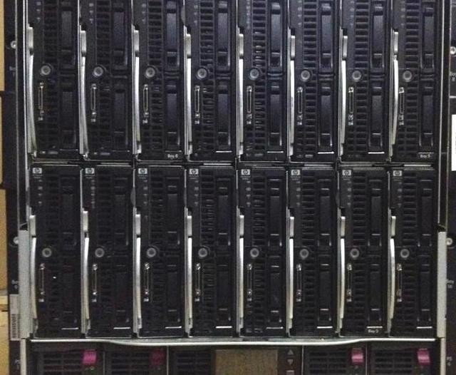 BL460c BL C7000 Blade X HPs Ram XEON 768GB ProLiant SIX-CORE X 32 G6 16 Server