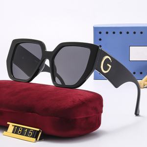 نظارات شمسية أنيقة جديدة فاخرة للنساء كبيرة الحجم نظارات شمسية أنيقة خضراء سوداء مربعة نظارات شمسية نسائية - Product Image 3