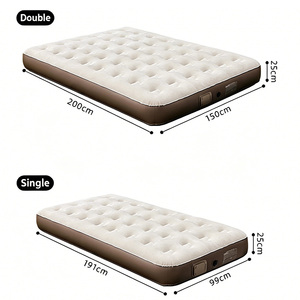 Matelas <span class=keywords><strong>gonflable</strong></span> automatique en polaire pour camping extérieur, pour deux personnes, idéal pour le camping et les siestes. - Product Image 6