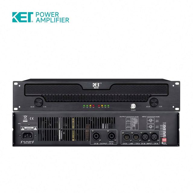 Professional Professional Power Amplifier Audio With CE Certificate