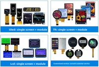 AMELIN Écran LCD circulaire TFT de 1,08 pouce, pilote IC NV3001, IPS Full View, résolution 128*220, interface SPI, rétroéclairage LED haute luminosité