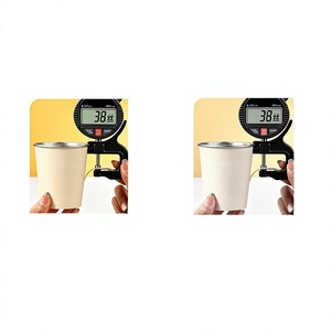 Vasos de Papel para Té Finos y Sencillos de 8 Onzas, Dorados, Plateados y Blancos, Desechables, para Bebidas Frías y Calientes - Product Image 2
