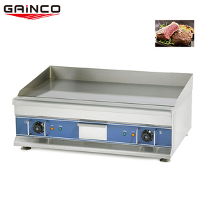 commercial <span class=keywords><strong>restaurant</strong></span> kitchen equipment cast iron grill griddle stainless steel electric griddle for sale - Product Image 2