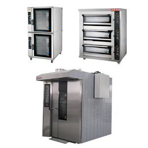 Four à sole et à convection à gaz commercial pour la boulangerie, la pizzeria et l'industrie du <span class=keywords><strong>pain</strong></span>, capacités 0.6m3/h, 0.8m3/h, 1m3/h, 1.2m3/h, 13m3/h - Product Image 1