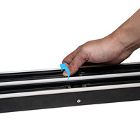 Aluminium 2 3 fentes Linear Air Register Diffuseur Plafond Slot Diffuseur Grill HVAC Air Register for Ventilation