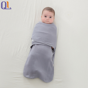 Coperta traspirante in cotone organico <span class=keywords><strong>per</strong></span> neonati di età compresa tra 0 e 6 mesi con Design regolabile e allargato - Product Image 3