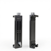 Support de tablette PC en aluminium réglable avec vis robuste CP-12S, logo personnalisé, pince trépied pour tablette de 13-14 pouces, support pour iPhone