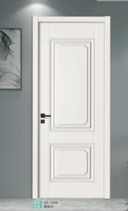 Nuevas llegadas Diseños modernos Puerta de madera maciza con tallado para villa - Product Image 2