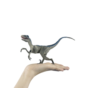 <span class=keywords><strong>Juguete</strong></span> de Dinosaurio de PVC, Realista y Ecológico, Figura de <span class=keywords><strong>Velociraptor</strong></span> Azul a Escala 1/60, Certificado por ASTM, Maternidad Temprana, OEM ODM - Product Image 6