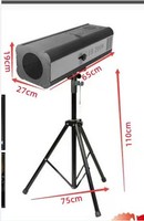 Projecteur LED 330W 23 °   Projecteur Beam 30M DMX512 à activation sonore IP20 CE avec lentille asphérique pour mariages, scènes, concerts et théâtres