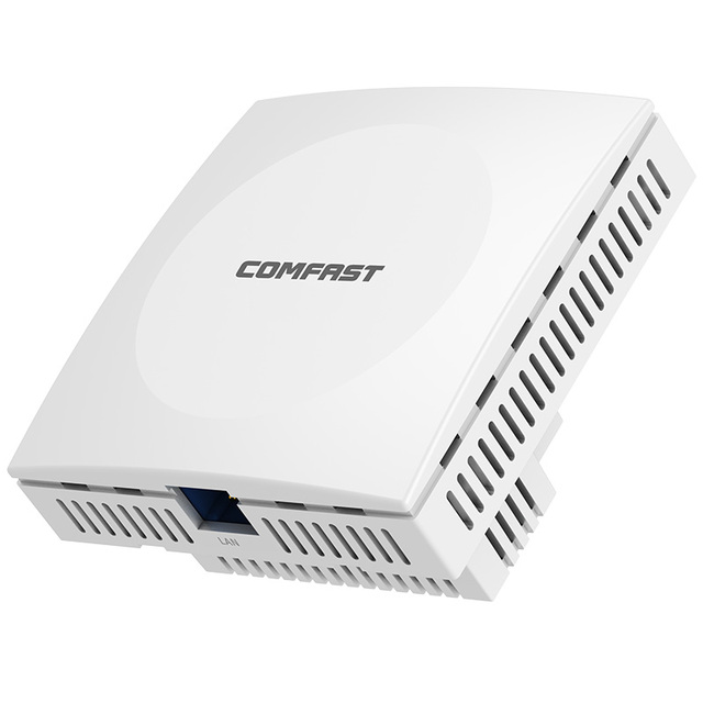 COMFAST New Product 802.11AX 1500Mbps WiFi 6 in Wall AP Wall Mount Router Indoor Wireless Access Point CF-E591AX