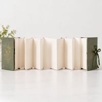 Großhandel Maßgefertigtes Scrapbook-Akkordeon-Album OEM Personalisiertes Ausklappbares Akkordeon-Buch Journal zur Fotoausstellung