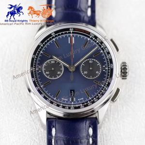 Reloj Mecánico de Doble Esfera Retro Elegante de Calidad 5A para Hombre con Correa Impermeable, Tiempo Preciso, Cristal de Zafiro, Estilo Breitling - Product Image 3