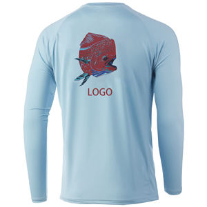 Camisa de Pesca para Hombre, Diseño Personalizado con Logotipo, Tejido Elástico en 4 Direcciones, Poliéster y Spandex, Protección Solar e Impermeable - Product Image 4