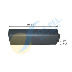 Nueva EXTENSIÓN DE GUARDABARROS DERECHO (GRIS) Material SMC - Product Image 1