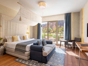 Solution clé en main tout compris pour les ensembles de meubles de chambre d'hôtel complets, appartements, <span class=keywords><strong>prix</strong></span> de gros, meubles de projet hôtelier en bois dur 4 et 5 étoiles - Product Image 1