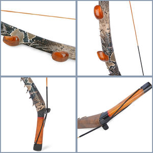 Arco de caballo tártaro, arco de Tiro con Arco a caballo, tiro con arco, conjunto de arco y flecha turco corto tradicional - Product Image 4