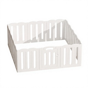 Corral para Perros, Cerca Interior Anti-Escape, Jaula para Mascotas con Puerta y Paneles para Perros Pequeños y Medianos, Fácil de Montar, Venta al Por Mayor, OEM, Personalizado - Product Image 1