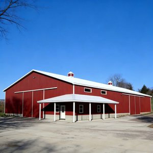 โรงเรือนโคโครงสร้างเหล็กสำเร็จรูปสมัยใหม่สำหรับบ้า<span class=keywords><strong>น</strong></span>ไร่ |   <span class=keywords><strong>ราคา</strong></span> |   รวมการออกแบบและติดตั้งแล้ว |   หลังคาป้องกั<span class=keywords><strong>น</strong></span>การรั่วซึม - Product Image 2