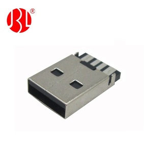 หัวต่อ USB 3.0 แบบตัวผู้ A 9 พิน ชนิด SMD แบบยึดใต้แผงวงจร รองรับกระแสไฟ 1.8A แรงดันไฟฟ้า 30V - Product Image 3