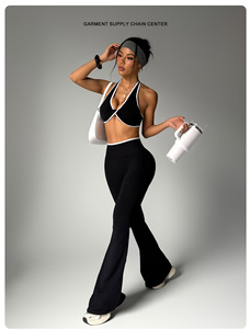 Женский спортивный костюм с высокой талией - Product Image 2