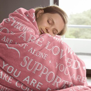 Manta Ligera Personalizada, Regalo de Recuperación, Manta para Pensar <span class=keywords><strong>en</strong></span> <span class=keywords><strong>Ti</strong></span>, Regalo de Cumpleaños - Product Image 5