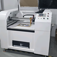 Découpeuse laser CO2 80W, zone de découpe 400x600, refroidissement par eau, IA pour carton/papier kraft/papier ondulé, matériaux non métalliques