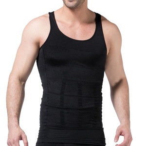 Cxzd-Corset <span class=keywords><strong>amincissant</strong></span> pour hommes, <span class=keywords><strong>sous</strong></span>-vêtement modelant le corps, chemise, contrôle de l'abdomen, taille cintrée - Product Image 2