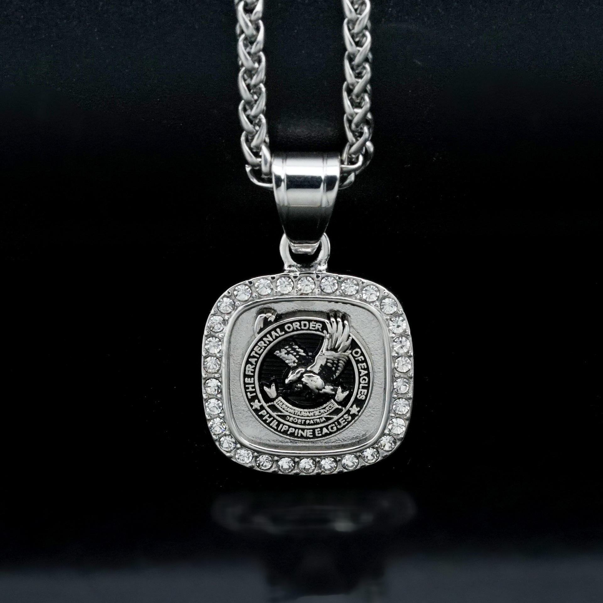 1 Silver Single Pendant Without Chain
