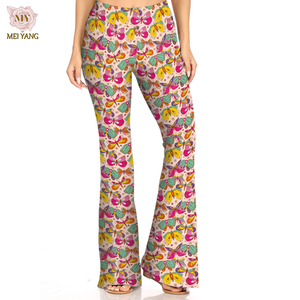 Pantalones de Yoga Meiyang con Logotipo Personalizado, Cintura Alta, Efecto Levanta Glúteos, Ajustados, Anchos y Acampanados, Leggings Deportivos para Gimnasio y Fitness - Product Image 1