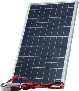 Mini 10W 15W 20W 30W 40W 45W Panel solar de vidrio transparente Mono Panel solar de vidrio pequeño panel solar 12V Kit de montaje para el hogar