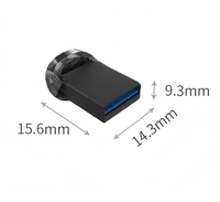 Flash Drive Mini USB 3.1 CZ430 32GB 64GB 128GB, Pen Drive Ultra Kompak, Memory Stick untuk Mobil, Laptop, PC, OEM, Logo Custom, Grosir
