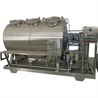 Matériel de fabrication laitière pour la fermentation en cuve, Cuve à fromage de chèvre, Ligne de production de fromage, Machine de pasteurisation du lait de chèvre